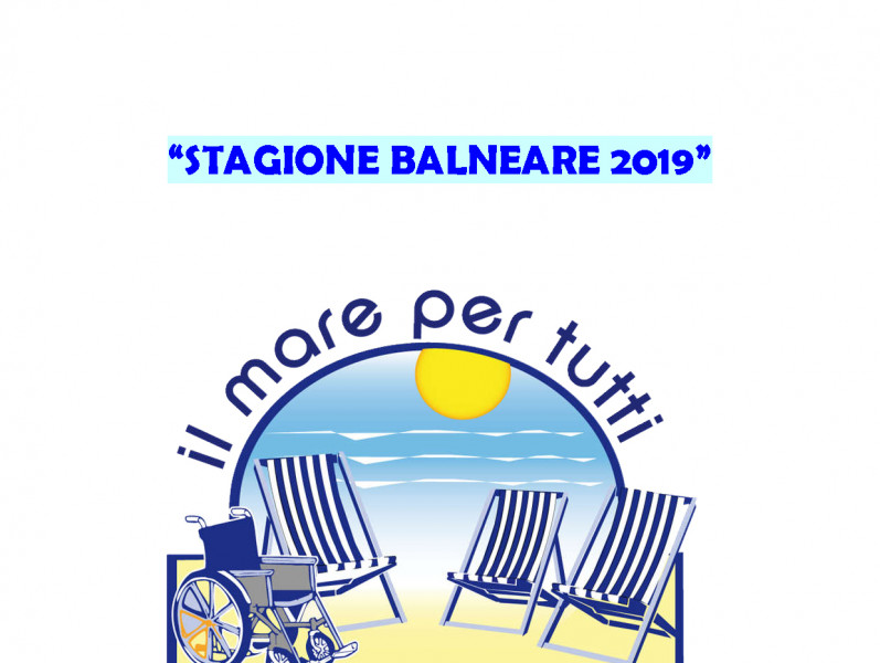 PROGETTO MARE PER TUTTI 2019