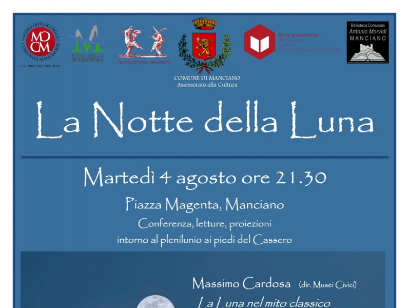 Eventi Manciano 2020: Le voci delle storia-La notte della Luna