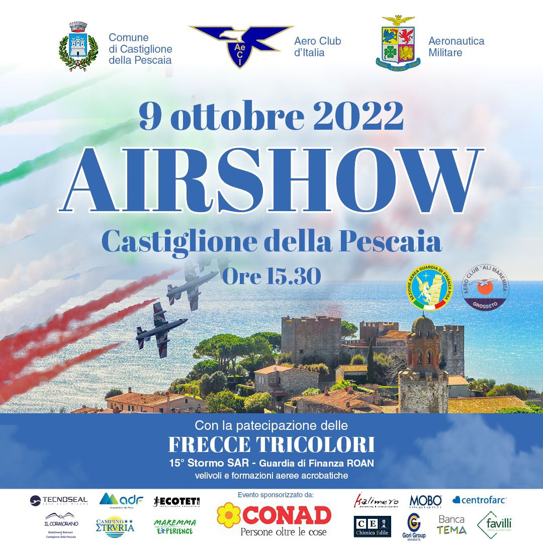 Qui Maremma Toscana Air Show Frecce Tricolori It S Over