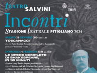 Salvini Theater, Pitigliano - Meetings - 2024 theater season