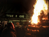 Torchlight procession in Santa Fiora