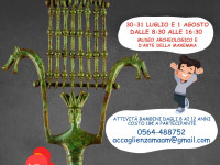 Nuovo campus estivo al museo il 30, 31 luglio e 1 agosto MAAM-Grosseto
