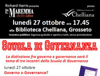 Scuola di Governanza - 27 ottobre