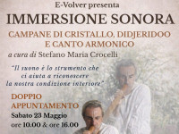 Immersione sonora: campane di cristallo, didjeridoo e canto armonico