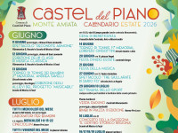 Castel del Piano - Eventi giugno e luglio 2026