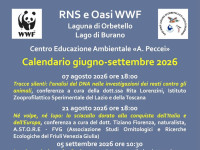 Casale Giannella - Oasi WWF - Conferenze agosto e settembre 2026